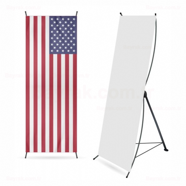 Amerika Birleik Devletleri Dijital Bask X Banner