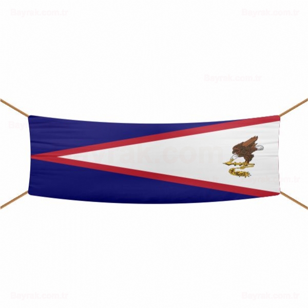 Amerikan Samoas Afi ve Pankartlar