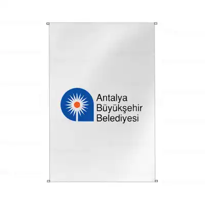Antalya Bykehir Belediyesi Bina Boyu Bayrak