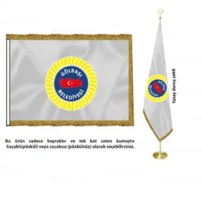 Bitlis Glba Belediyesi Saten Makam Bayrak