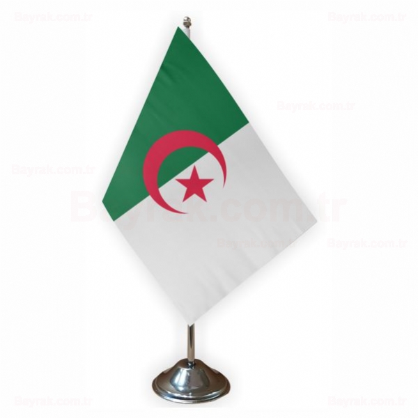 Cezayir Tekli Masa Bayrak