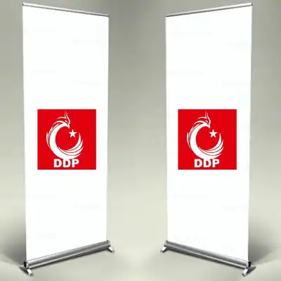 Deiim ve Demokrasi Partisi Roll Up Banner