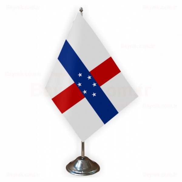 Hollanda Antilleri Tekli Masa Bayrak
