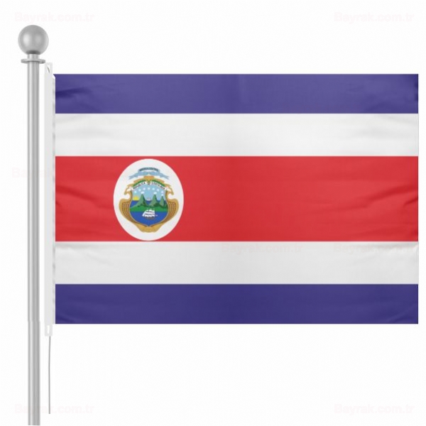Kosta Rika Bayrak Kosta Rika Bayra