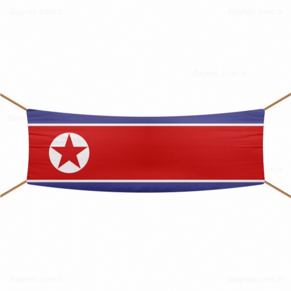 Kuzey Kore Afi ve Pankartlar