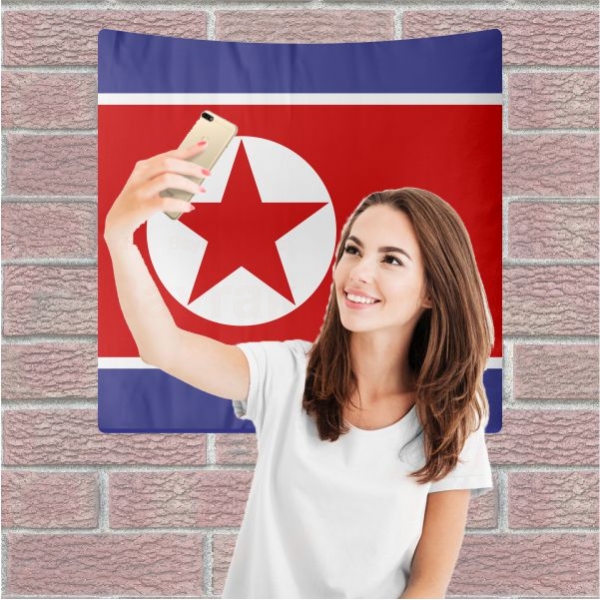 Kuzey Kore Arka Plan Selfie ekim Manzaralar