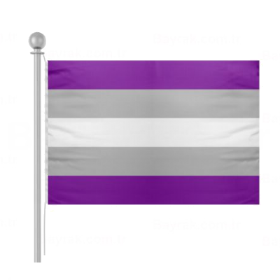 Lgbt Grey Asexuality Bayrak