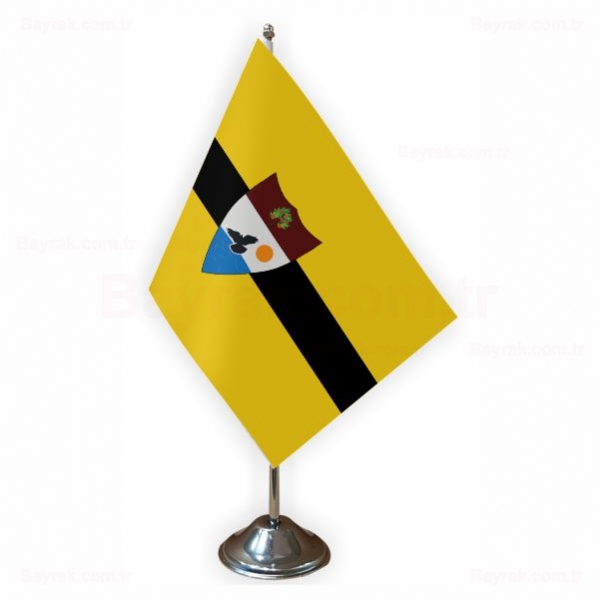 Liberland Tekli Masa Bayrak