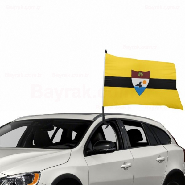 Liberland zel Ara Konvoy Bayrak
