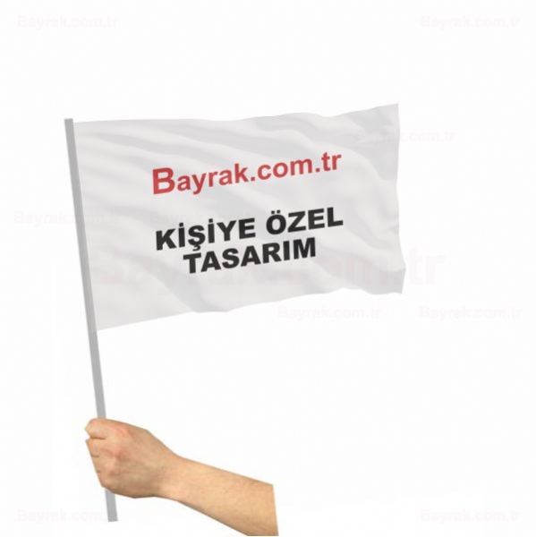 Logolu Bask Sopal Bayrak