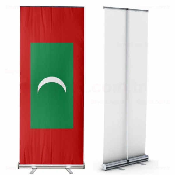 Maldivler Roll Up Banner