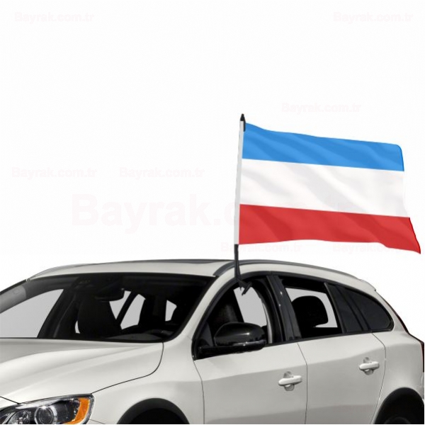 Mannheim Flagge zel Ara Konvoy Bayrak