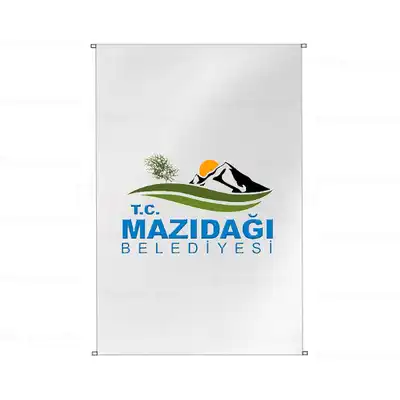 Mazda Belediyesi Bina Boyu Bayrak