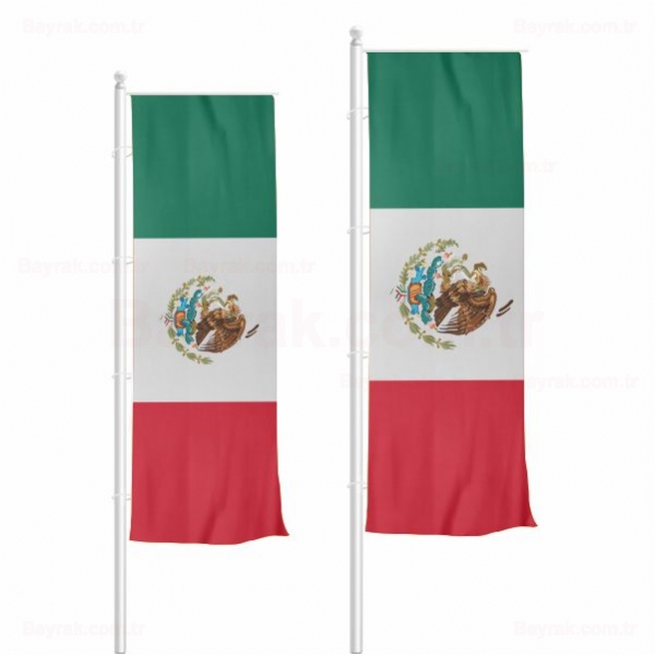 Meksika Dikey ekilen Bayrak