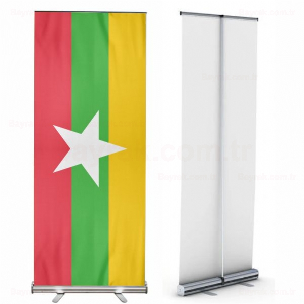 Myanmar Roll Up Banner
