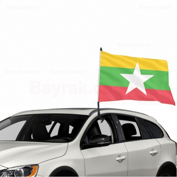 Myanmar zel Ara Konvoy Bayrak