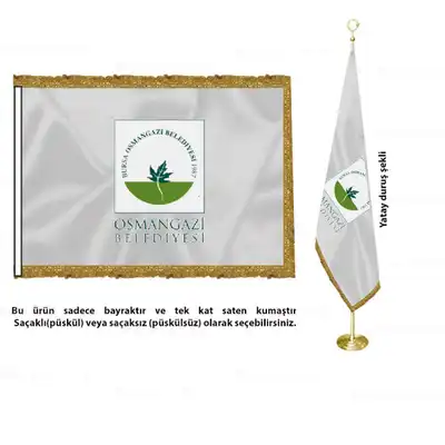 Osmangazi Belediyesi Saten Makam Bayra