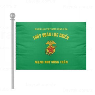Republic Of Vietnam Marine Division Bayrak