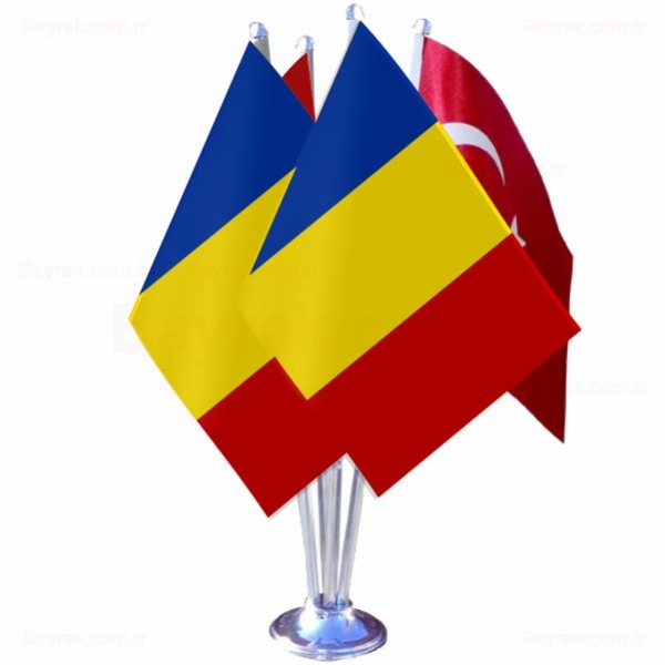 Romanya 4 l Masa Bayrak