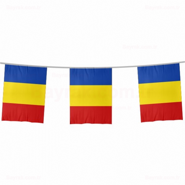Romanya pe Dizili Bayrak