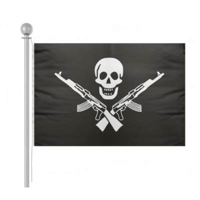 Somali Pirates Jolly Roger Bayrak