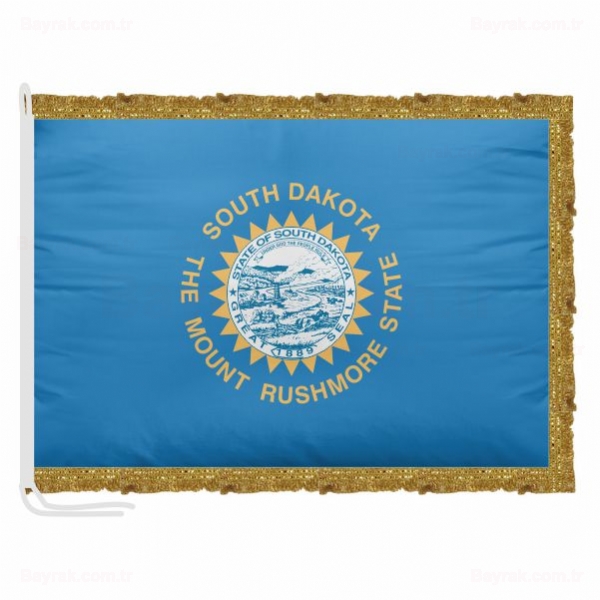 South Dakota Saten Makam Bayrak
