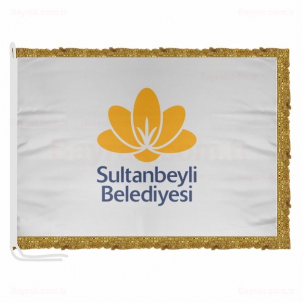 Sultanbeyli Belediyesi Saten Makam Bayrak