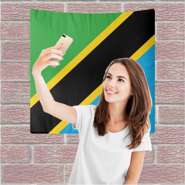 Tanzanya Arka Plan Selfie ekim Manzaralar