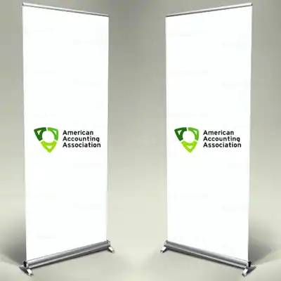 The American Accounting Association Roll Up Banner