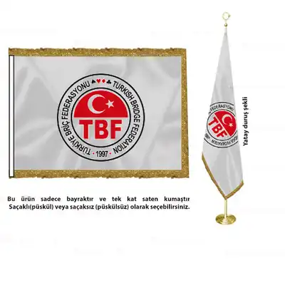 Trkiye Bri Federasyonu Saten Makam Bayra