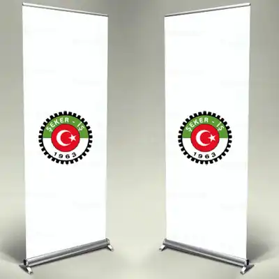 Trkiye Gda ve eker Sanayi ileri Sendikas Roll Up Banner