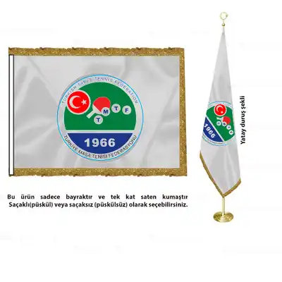 Trkiye Masa Tenisi Federasyonu Saten Makam Bayra