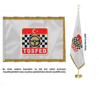 Trkiye Otomobil Sporlar Federasyonu Saten Makam Bayra