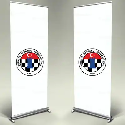 Trkiye Satran Federasyonu Roll Up Banner