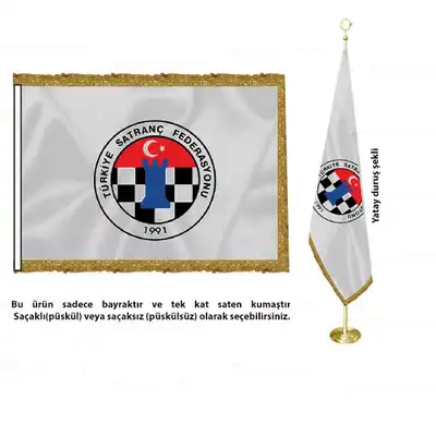 Trkiye Satran Federasyonu Saten Makam Bayra