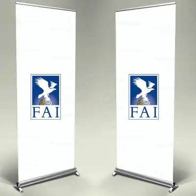World Air Sports Federation Roll Up Banner