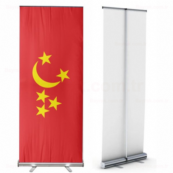 Yediehir Uygur Hanl Roll Up Banner