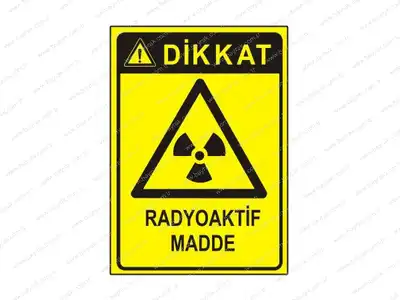 Dikkat Radyoaktif Madde