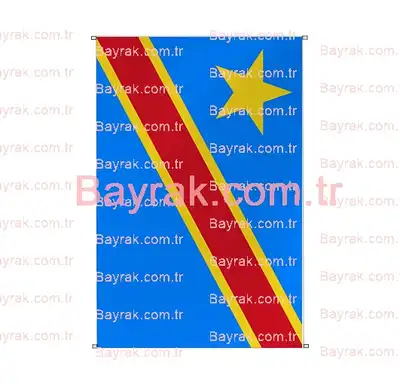 Kongo Demokratik Cumhuriyeti Bina Boyu Bayrak