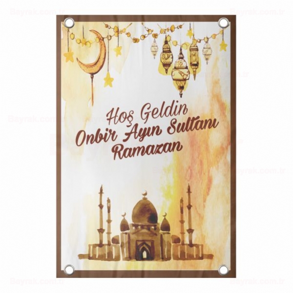 40x60 Vinil Branda Ramazan Bayram Afii