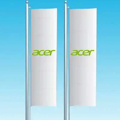 Acer Dikey ekilen Bayraklar