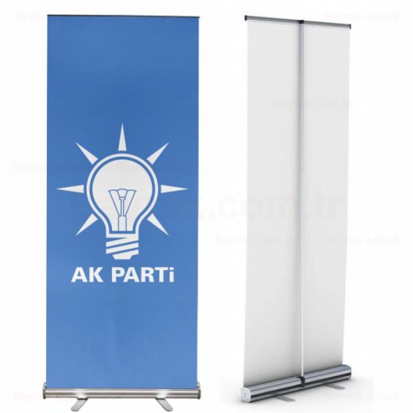 Adalet ve Kalknma Partisi Roll Up Banner