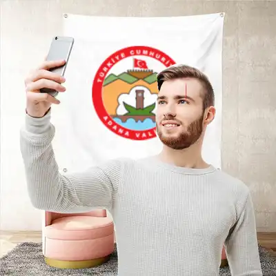 Adana Valilii Arka Plan Selfie ekim Manzaralar