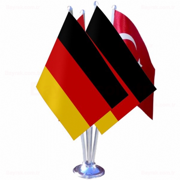 Almanya 4 l Masa Bayrak