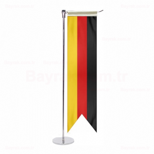 Almanya L Masa Bayrak
