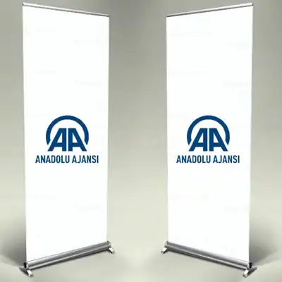 Anadolu Ajans Roll Up Banner