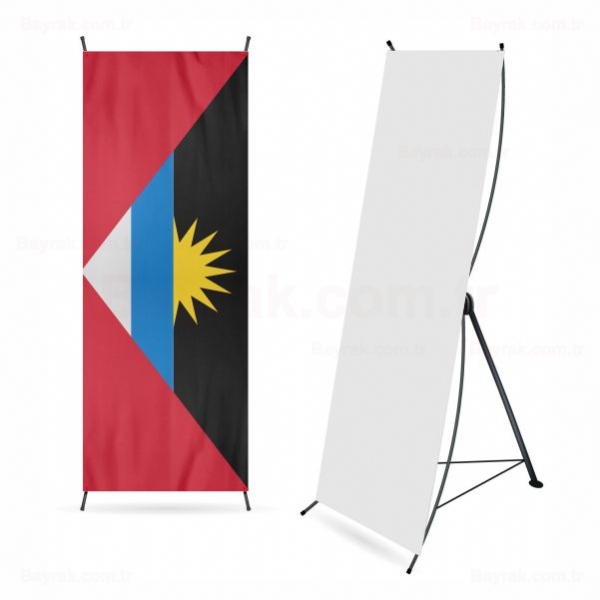 Antigua ve Barbuda Dijital Bask X Banner