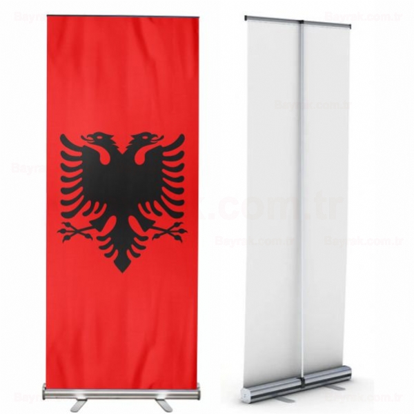 Arnavutluk Roll Up Banner