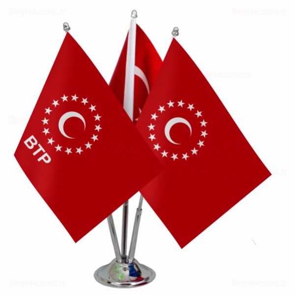 Bamsz Trkiye Partisi 3 l Masa Bayrak