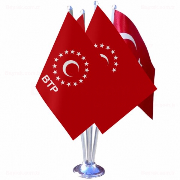 Bamsz Trkiye Partisi 4 l Masa Bayrak